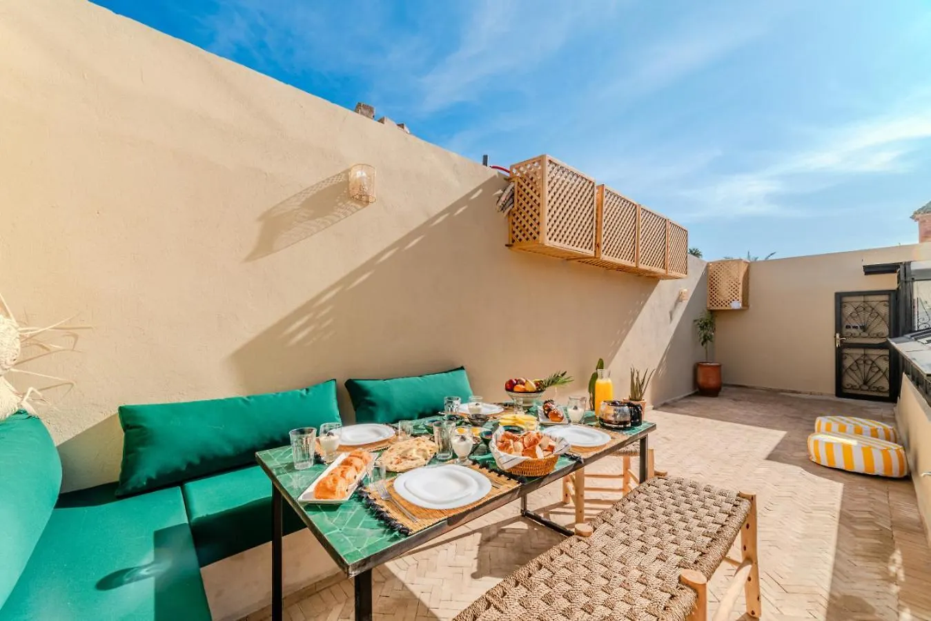 Riad Ines 10Mn To Place With Breakfast Marrakesh