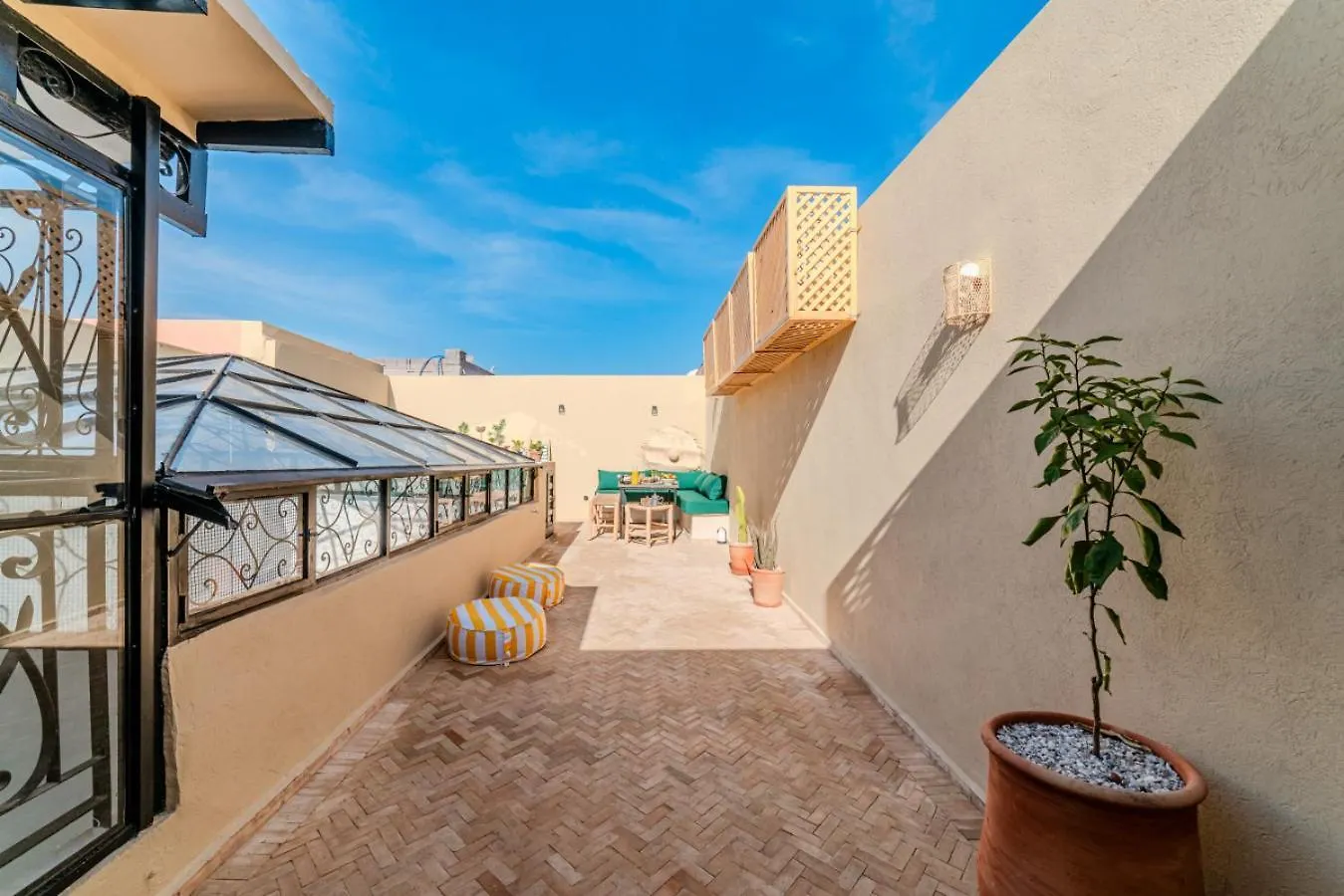 Riad Ines 10Mn To Place With Breakfast Marrakesh 0*,  Morocco